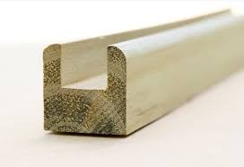 Calha Tratada 3 mts de 5x5 - Formato U